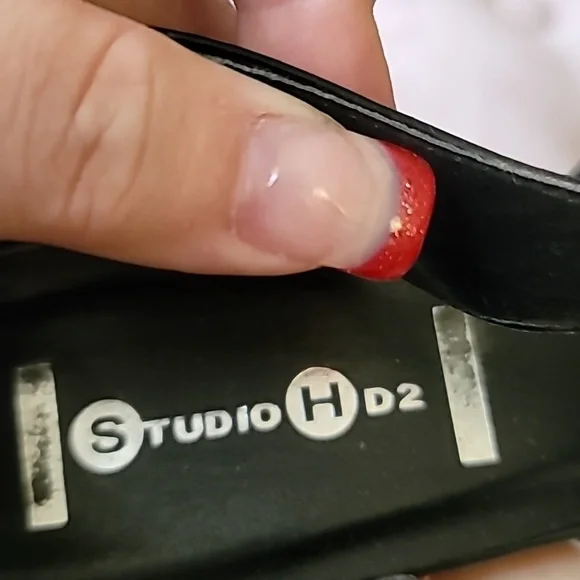 Blk platform heels - Picture 4 of 4